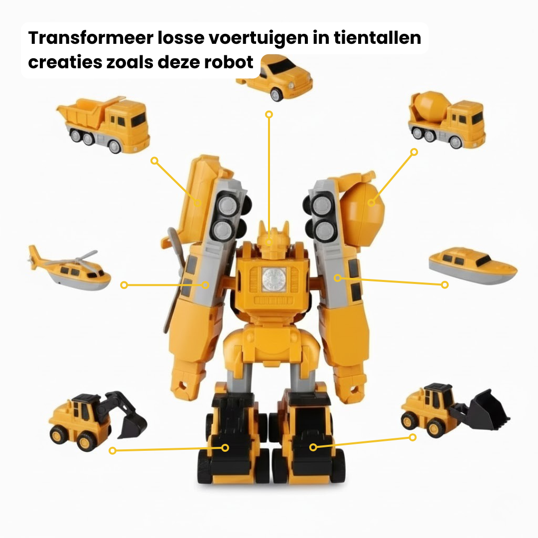 Magnetische Transformer Speelgoedset™ (35-delig)